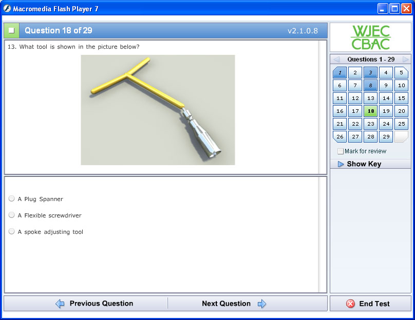 This question contains a Flash animation of a motor