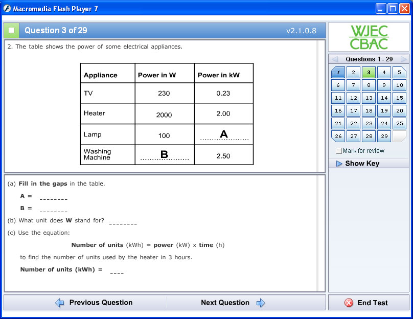 This question contains a Flash animation of a motor